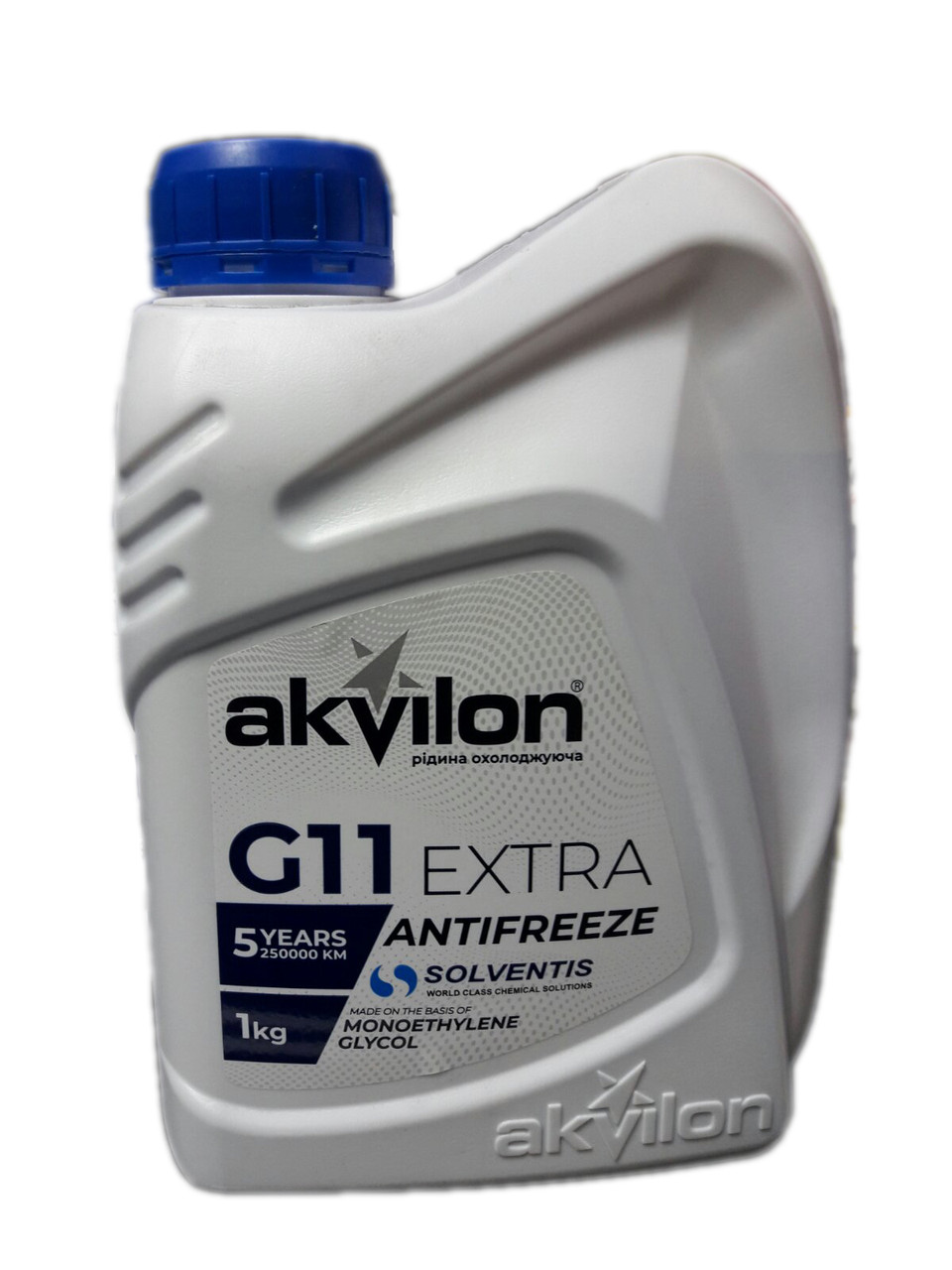 Антифриз Akvilon G11 синій -40 °C 1 л ANTEXTBLU