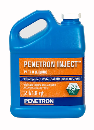 Кристалічна гідроізоляція Penetron Inject A 25 кг, відро / 2 літри каністра, фото 2