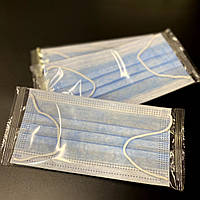 Маска медична захисна з мельтблауном кожна в індивідуальній упаковці