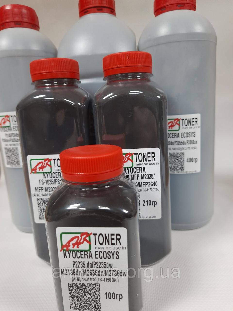 Тонер Kyocera ECOSYS P3145/P3045dn/P3050dn/P3055dn/P3060dn (TK-3160, 12,5K, 310 gr.) AHK, фото 1