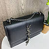 Жіноча мінісумка клатч YSL з ланцюжком на плече люкс якість, фото 8