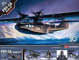 PBY-5A "Black Cat". Збірна модель у масштабі 1/72. ACADEMY 12487