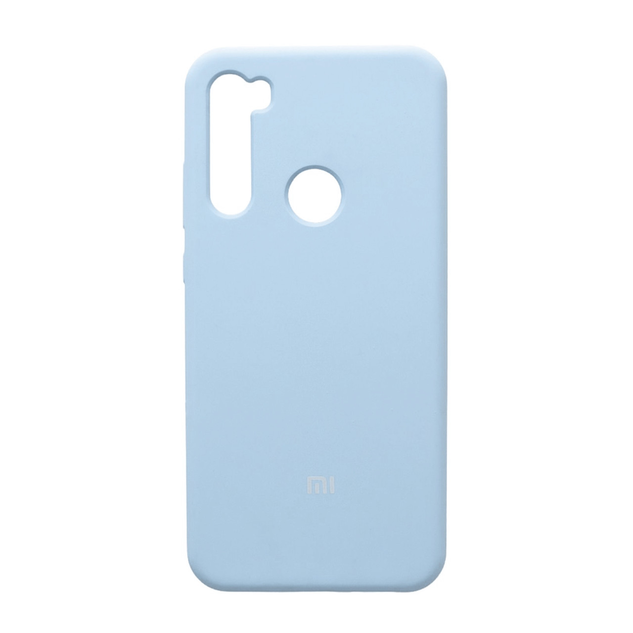 Чохол Silicone Case Premium для Xiaomi Redmi Note 8T Light Blue 11 (закритий низ)