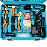 Шуруповерт Makita DF330DWE (12V, 1.5Ah) з набором інструментів, Акумуляторний шуруповерт Макіта, фото 8