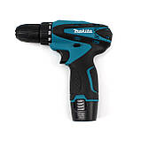 Шуруповерт Makita DF330DWE (12V 1.5A/h Li-Ion) Акумуляторний шуруповерт Макіта, дриль-шуруповерт, фото 6