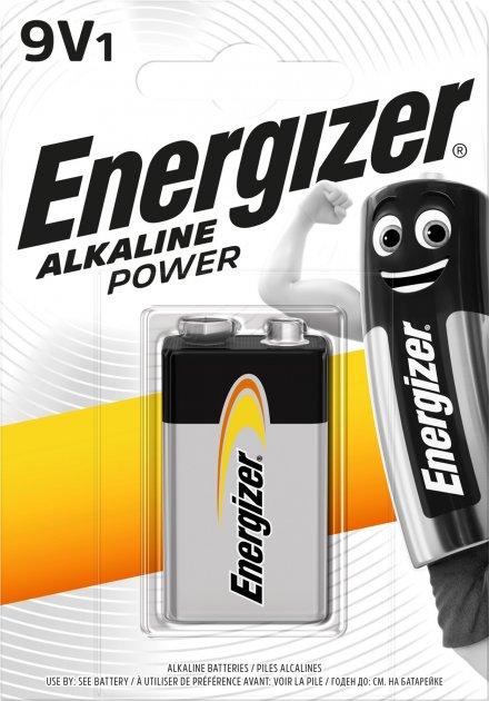 Батарейка Energizer Крона 6LR61 9V Alk Power 1 шт