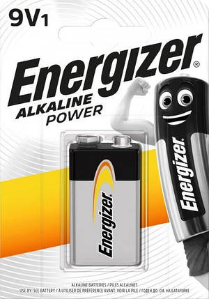 Батарейка Energizer Крона 6LR61 9V Alk Power 1 шт, фото 1