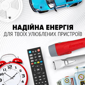 Батарейка Energizer Крона 6LR61 9V Alk Power 1 шт, фото 3