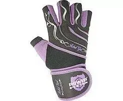 Перчатки для фитнеса и тяжелой атлетики Power System Rebel Girl женские PS-2720 Purple L
