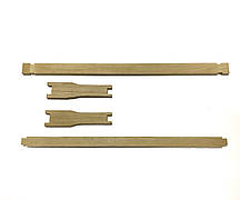 Рамки для вуликів, соснова магазинна Люкс (435*145мм) еврозамки, з розд. Гофмана