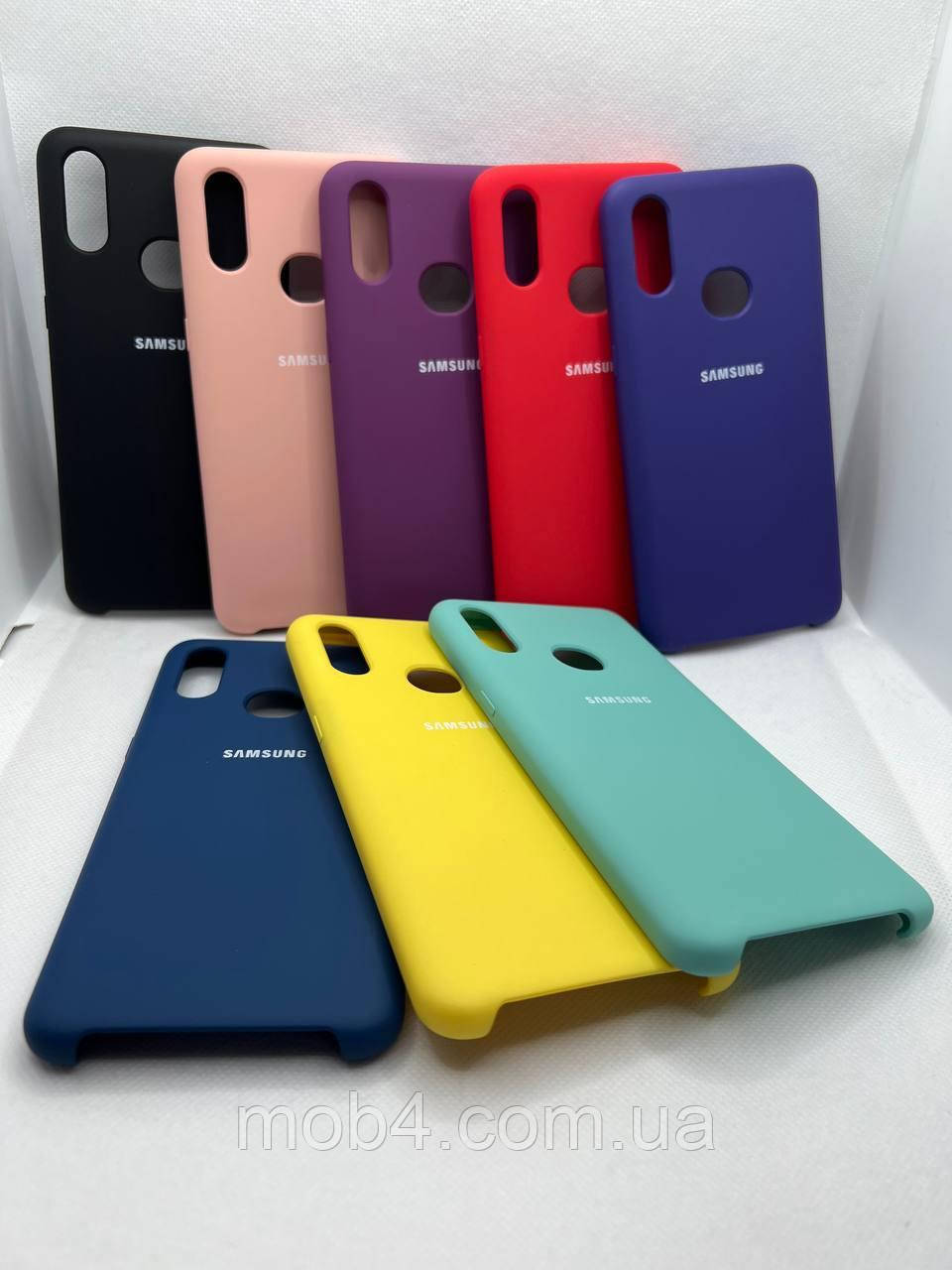 Брендовий чохол накладка Silicone Cover для Samsung (Самсунг) А10ѕ