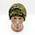Шапка Braxton чоловіча в'язана з підворотом, з підкладкою фліс, тактична шапка піксель темна, подвійна шапка для спорту, фото 2