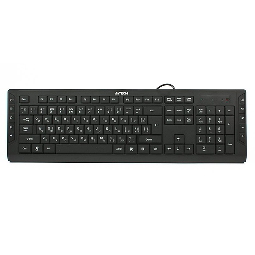 Купить Компьютерная клавиатура A4Tech KD-600 Black USB проводная, цена ...