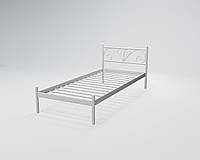Кровать металлическая Примула Мини Черный бархат 80*190 см (Tenero TM) 90х200, Белый