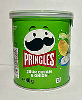 Чіпси Pringles sour cream&onion 40г.