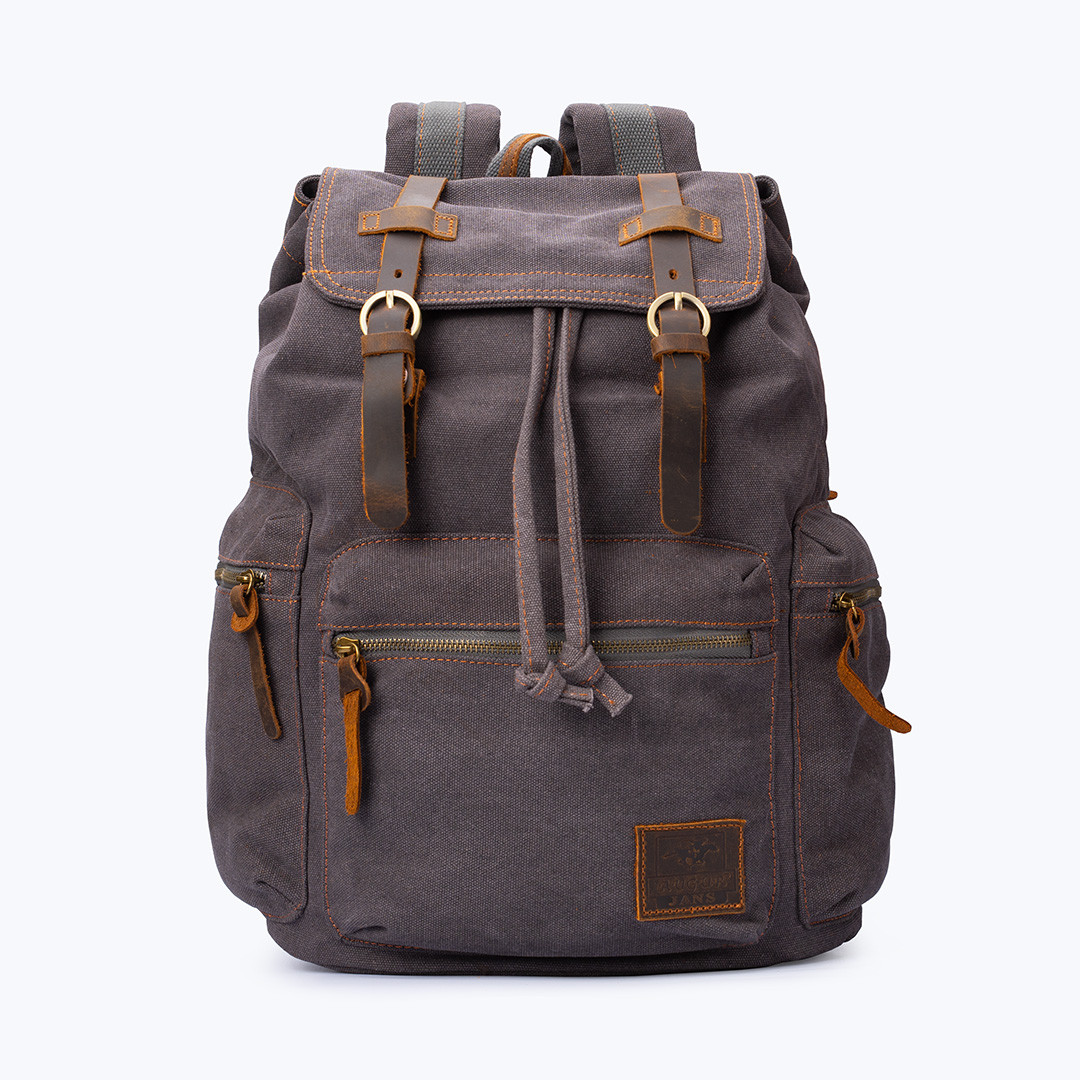 Рюкзак чоловічий Augur міський вінтажний сірий арт.00089, фото 1