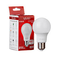 Светодиодная лампа SIVIO 10W E27 4100K