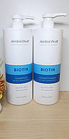 Набір безсульфатний з біотином та колагеном шампунь та кондиціонер для волосся  - Jerden Proff Biotin,1000 мл