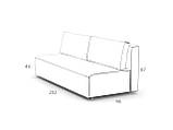 Диван єврокнижка BNB Simon. Pocket Spring. 200*140см. Жовтий. Мальме 41, фото 6