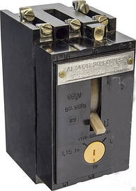 Вимикач АЕ2013 1,6А, 2,5 А, 3,15А, 4А, 5А, 6,3 А, 8 А