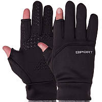 Тактичні рукавички, рукавички багатоцільові, для полювання та риболовлі рукавички спінінгіста BC-9240