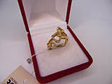 Золоте жіноче кільце. Розмір 16,3, фото 3