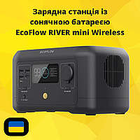 Портативная зарядная станция EcoFlow RIVER mini Wireless