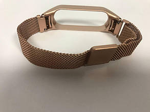 Браслет "Міланська петля" Mi Band 5/6 Rose-Gold, фото 2