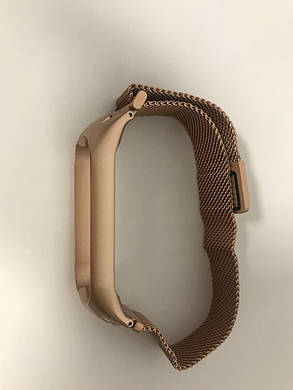 Браслет "Міланська петля" Mi Band 5/6 Rose-Gold, фото 2
