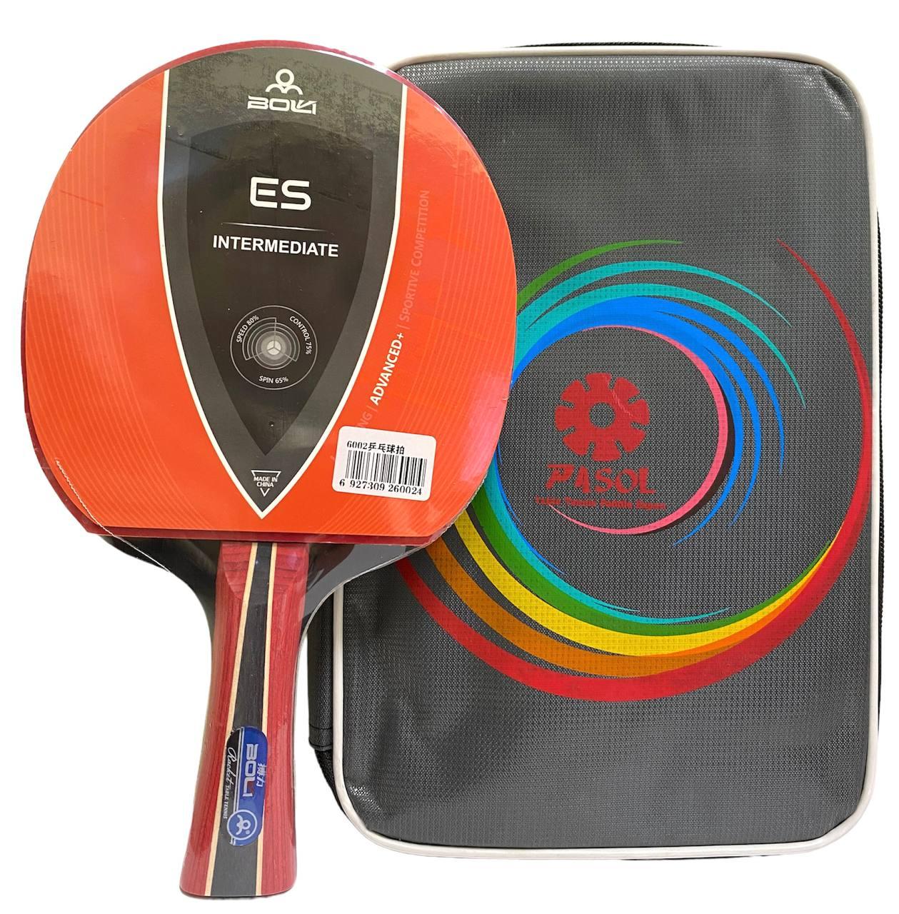 Ракетка для настільного тенісу пінг-понгу BOLIVIAN ES 6 star у чохлі