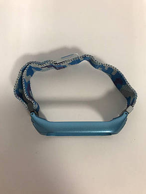Браслет "Міланська петля" Mi Band 5/6 Blue Камуфляж, фото 2