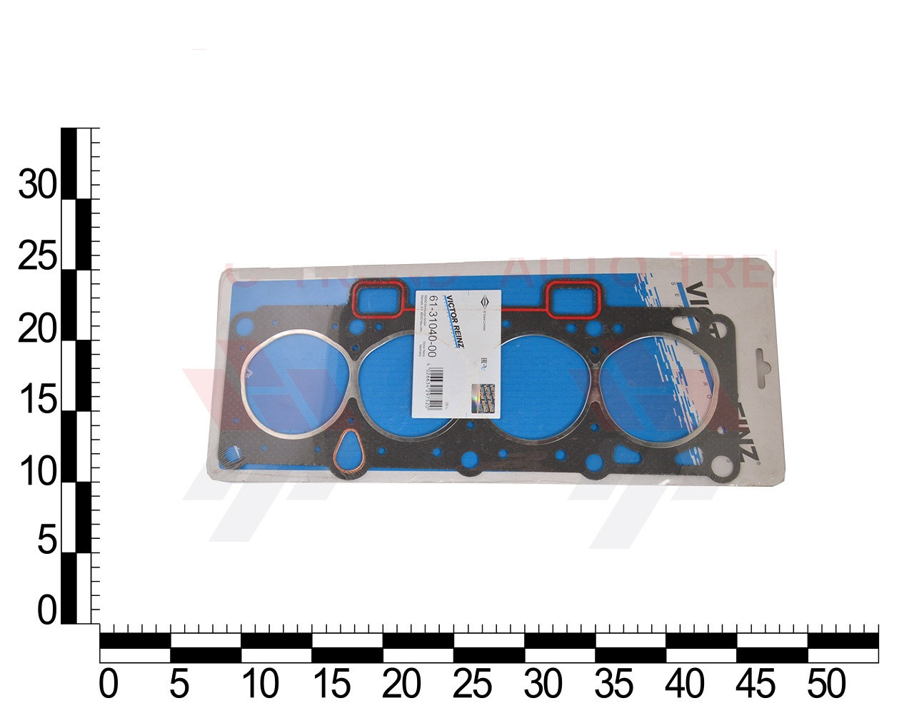Прокладка ГБЦ ВАЗ 2108 (76,0) безасбестовая (обсяг 1,300) (пр-во VICTOR REINZ), фото 1