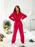 Женская красивая пижама халат и штаны махровая 42 44 46 48 размеры Одесса 7 км