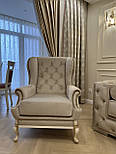 Велике крісло з каретной стяжкою, фото 6