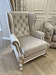 Велике крісло з каретной стяжкою, фото 7