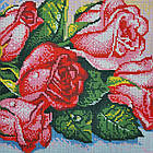 59 Рожеві троянди, набір для вишивання бісером картини, фото 5