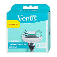 Змінні картриджі Gillette Venus V Edition Deluxe Smooth Sensitive 8 шт (7702018576685)