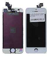 Дисплей для Iphone 5, с сенсорным экраном, с рамкой, ААА, Tianma, белый
