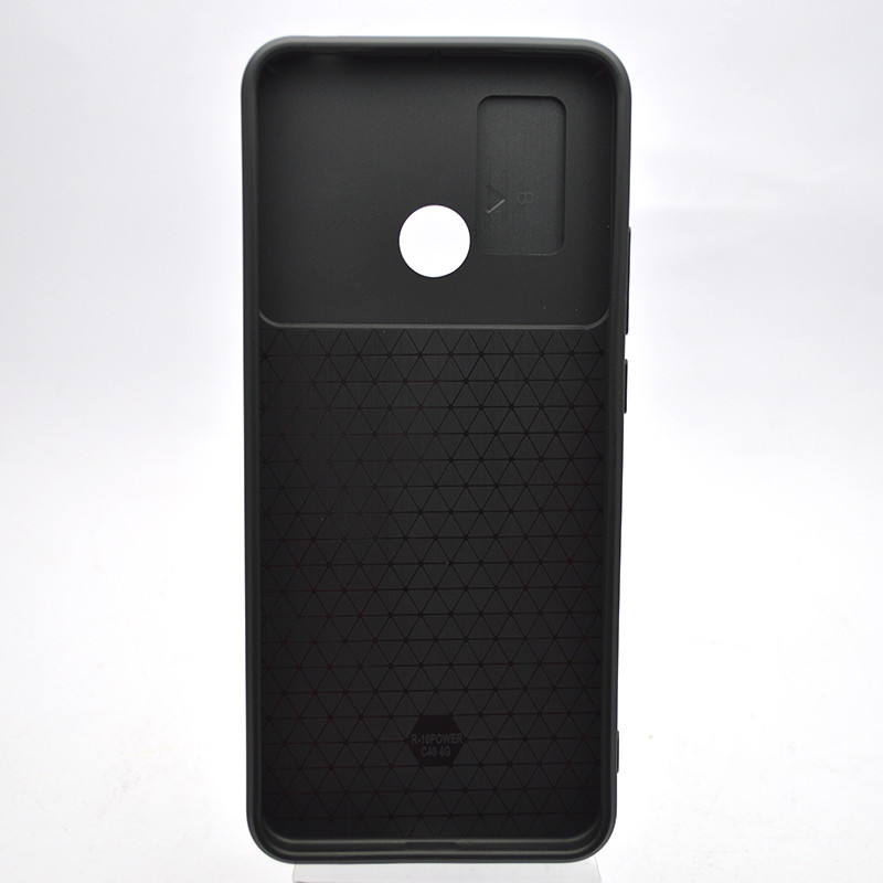 Чохол протиударний Armor Case CamShield для Xiaomi Redmi 10C/Poco C40 Black/Чорний, фото 4