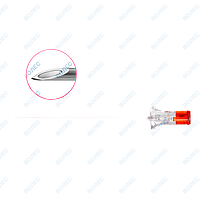 Игла спинальная ВОЛЕС 25G (0,53 x 88 мм), оранжевая