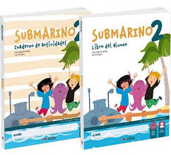 Комплект Submarino 2 Pack: Libro del alumno + Cuaderno de ejercicios + Audio descargable (Підручник + зошит)