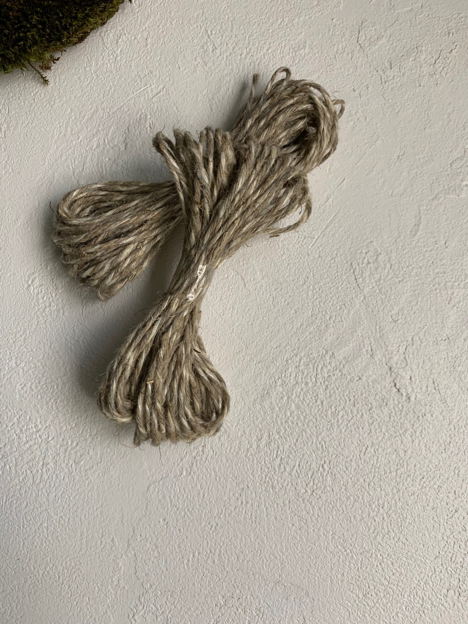 Мотузка натуральна  меланж 10 м