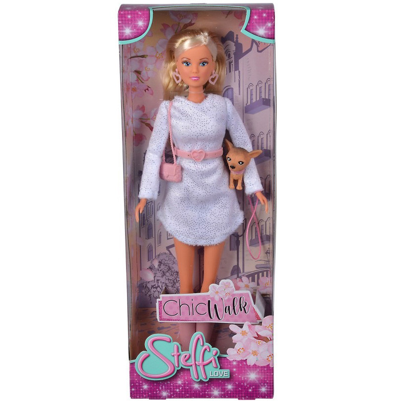 Купить Кукла Simba Steffi & Evi Love Весенний стиль с собачкой (5733508 ...