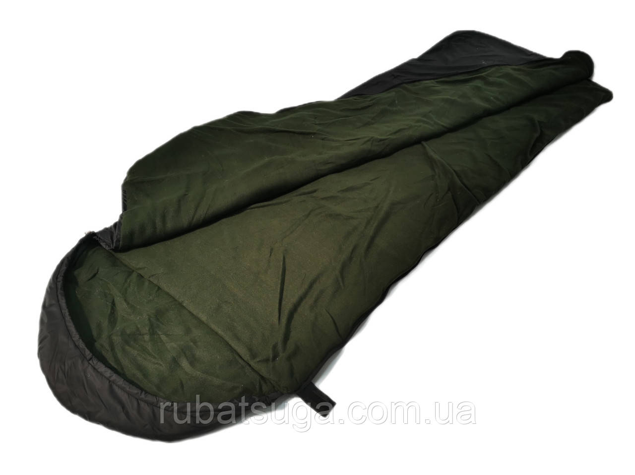 Спальний мішок (до -20) зимової спальнік на флісі, фото 1