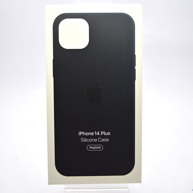 Чохол накладка для iPhone 14 (6.1) Silicone Case з MagSafe Midnight/Темно-синій