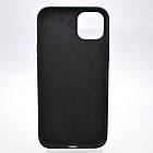 Чохол накладка для iPhone 14 (6.1) Silicone Case з MagSafe Midnight/Темно-синій, фото 6