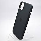 Чохол накладка для iPhone 14 (6.1) Silicone Case з MagSafe Midnight/Темно-синій, фото 5