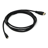 У продажі: Кабель Micro HDMI-HDMI для Raspberry Pi 4 Model B 2 м чорний VseOK