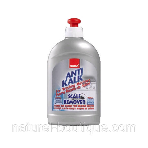 Засіб для видалення накипу в пральних машинах Sano Anti Kalk 500 мл, фото 1
