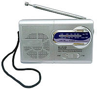 Радіоприймач Indin BC-R119 - FM\AM, мініатюрне радіо на батарейках, незамінний в наші дні